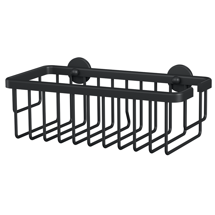 Afbeelding laden in galerijviewer, Tesa doucherek aluxx black matzwart badkamer zelfklevend zonder boren – 92x250x125mm
