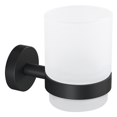 Tesa 1072285 - moon black bekerhouder zwart | 1 stuks