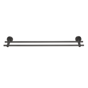 Tesa 1072309 - moon grafiet handdoek rek dubbel | 2 stuks