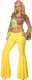 Vegaoo hippiekostuum uit de jaren 70 voor dames - verkleedkleding - small