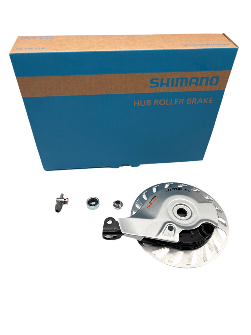 Load image into Gallery viewer, Shimano ebrc3010rc2 rollerbrake achter compleet br-c3010 7.2 mm. std. remkr.
