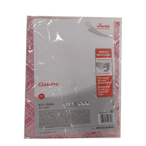 Vileda 1063158 - glasspro glazendoek | 6 stuks