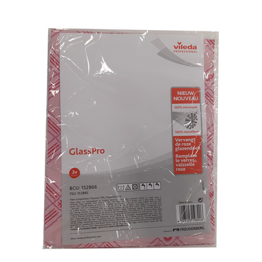 Vileda 1063158 - glasspro glazendoek | 6 stuks