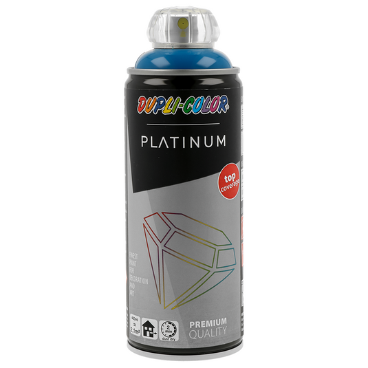 Motip 1002537 - 721014 platinum ral 5017 verkeersblauw 400 ml | 2 stuks