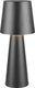 Trio nubian - tafellamp - zwart mat - excl. 1x e27 7 w - snoerschakelaar