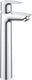 Grohe quickfix start edge wastafelkraan - waterbesparend - incl. waste - chroom