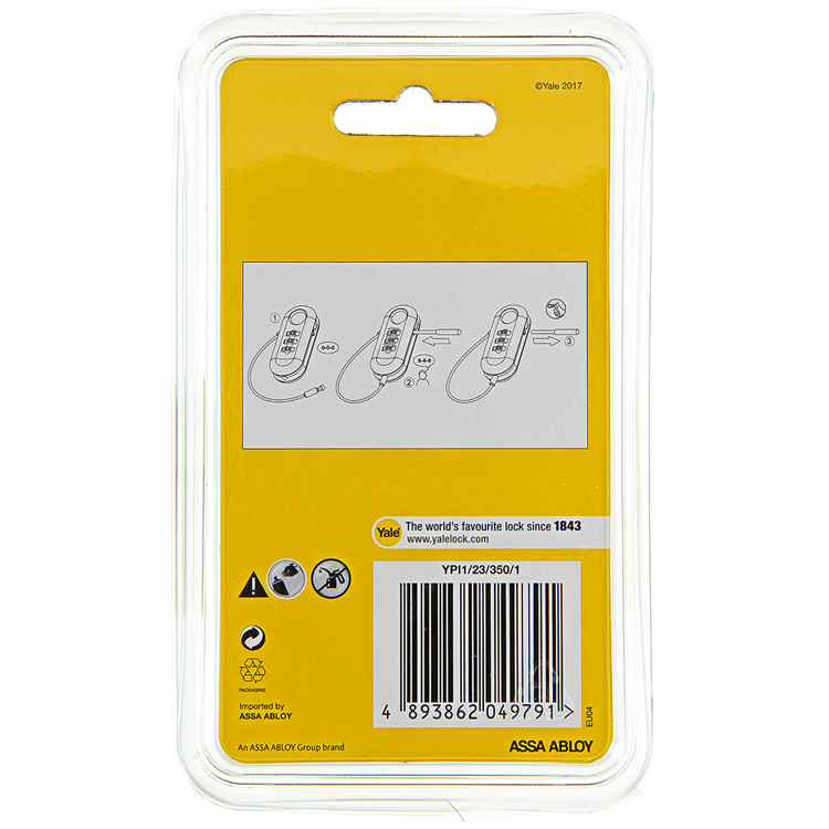 Chargez l'image dans la visionneuse de la galerie, Yale 1060498 - code hangslot flex met id tag | 6 stuks

