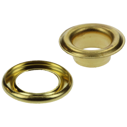 Mack 1017874 - zeilringen messing 14 st 8mm | 10 stuks
