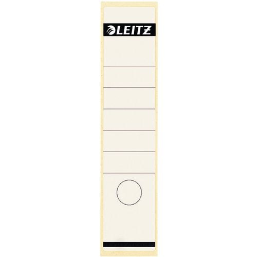 Ordnerrugetiketten leitz wit 100 stuks papier