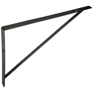 1060003 - plankdrager versterkt zwart 400x600 | 6 stuks