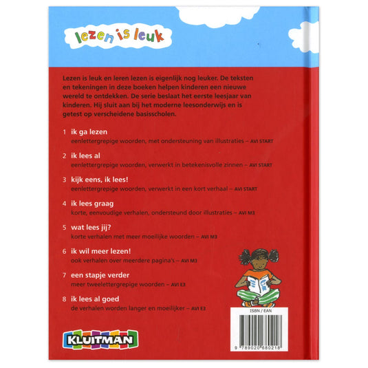 Kluitman lezen is leuk - ik ga lezen avi-start