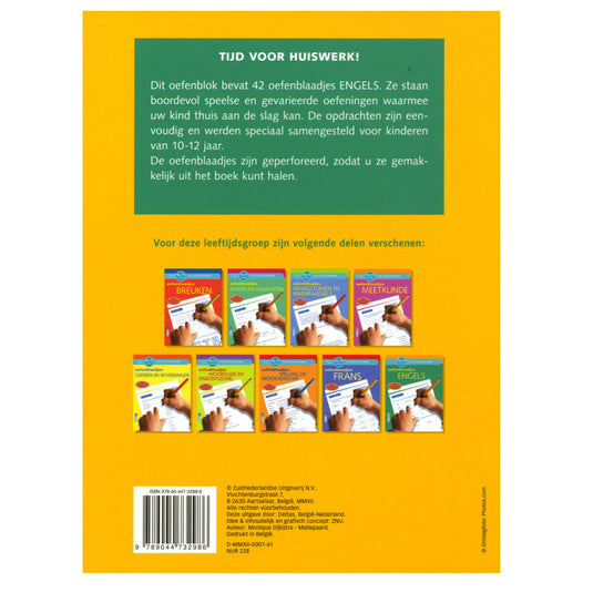 Deltas tijd voor huiswerk oefenblaadjes engels 10-12 jr