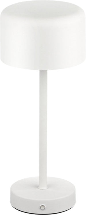 Rl live your light reality jeff - tafellamp - wit - incl. 1x smd 1.5w - touch functie - oplaadbaar - dimbaar