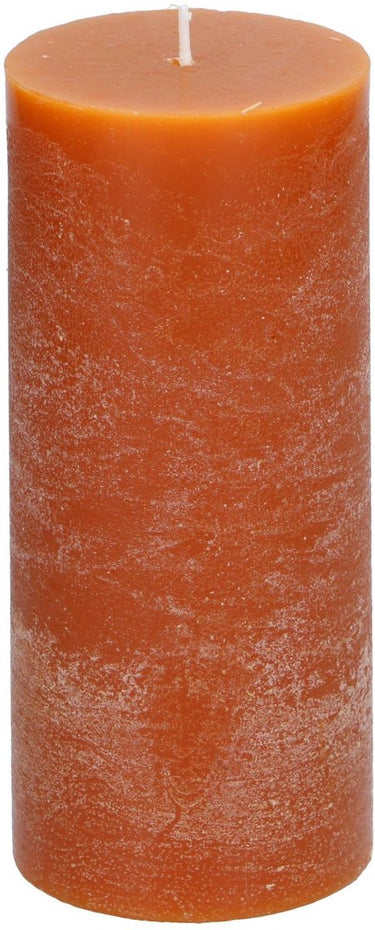 Arti casa stompkaars ø7 x 16 cm - 65 branduren - oranje