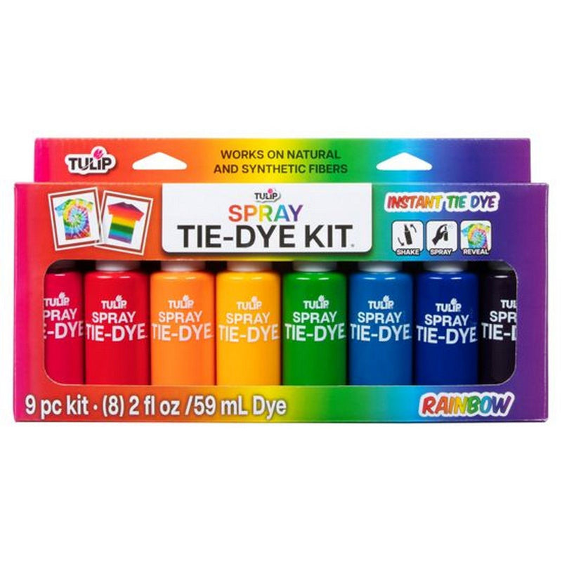 Load image into Gallery viewer, Tulip one-step tie dye • spray dye rainbow
