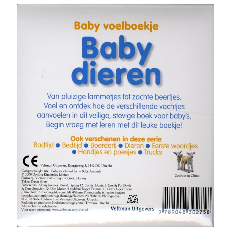 Load image into Gallery viewer, Centraal boekhuis baby's voelboekje babydieren
