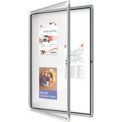 Buitenvitrine nobo veiligheidsglas 9x a4 81,5x98x4,5cm