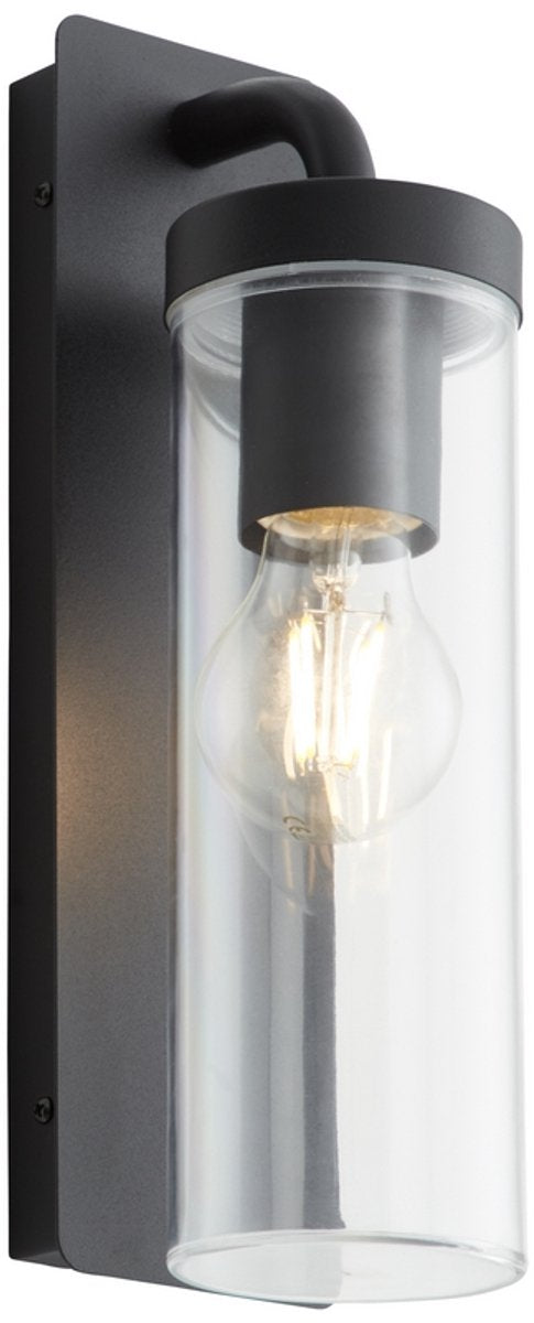 Brilliant aosta - buitenlamp - ip44 - e27 max 1x40w - zwart
