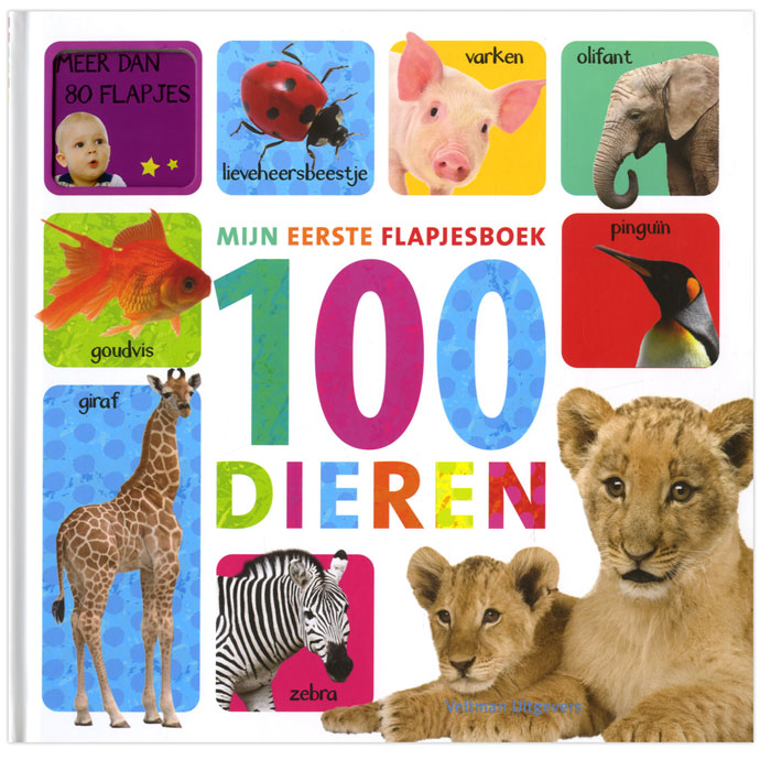 Load image into Gallery viewer, Mijn eerste flapjesboek 100 dieren
