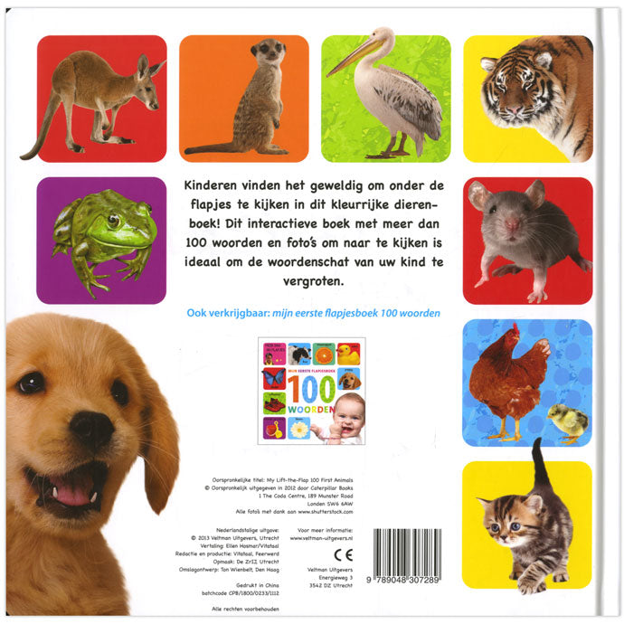 Load image into Gallery viewer, Mijn eerste flapjesboek 100 dieren
