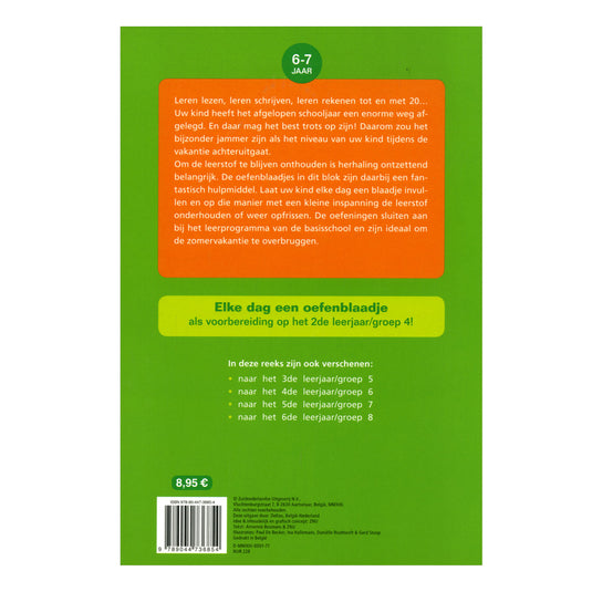 Deltas vakantie oefenblaadjes naar groep 4