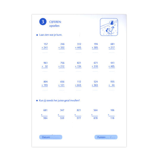Deltas vakantie oefenblaadjes herhalingsoefeningen taal en rekenen