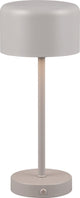 Rl live your light reality jeff - tafellamp - grijs - incl. 1x smd 1.5w - touch functie - oplaadbaar - dimbaar