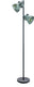 Eglo barnstaple vloerlamp - e27 - 158 cm - bruin zwart