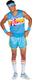 Rubies - exercise ken heren kostuum - xl