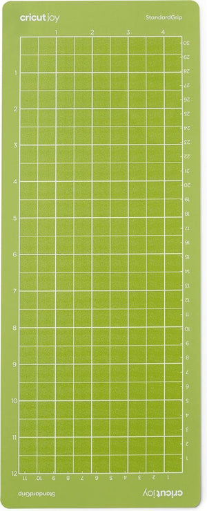 Cricut - joy standard grip mat - 11,4 x 30,5cm - donkergroen