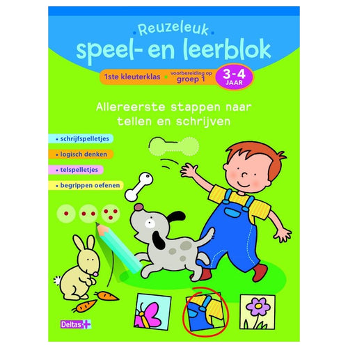 Deltas reuzeleuk speel- en leerblok allereerste stappen naar telle