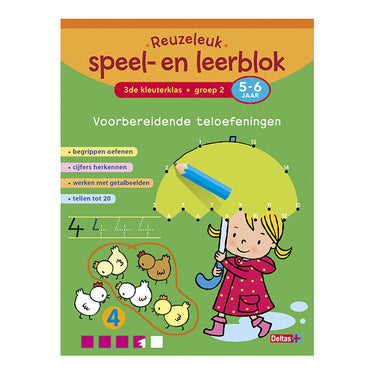 Deltas reuzeleuk speel- en leerblok voorbereidende teloefeningen 5-