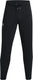 Under armour ua icon fleece jogger-blk heren sportbroek - zwart - wit