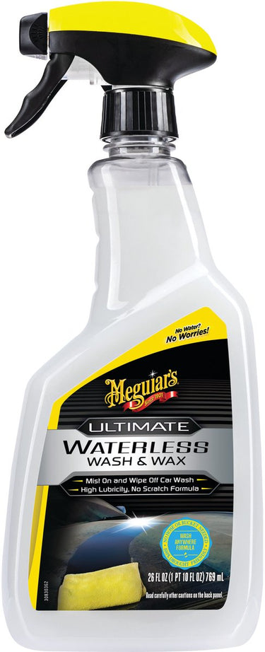 Meguiar's waterless wash wax anywhere - auto wassen zonder water - 768 ml