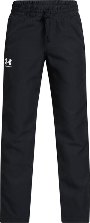 Under armour ua b rival wvn pant jongens sportbroek - zwart