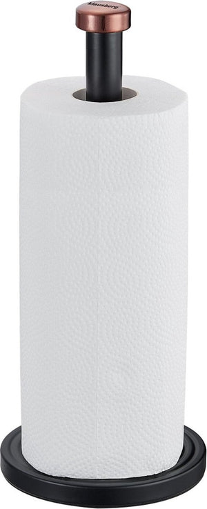 Klausberg 7715 - keukenrolhouder zwart - 15 x 35,5 cm