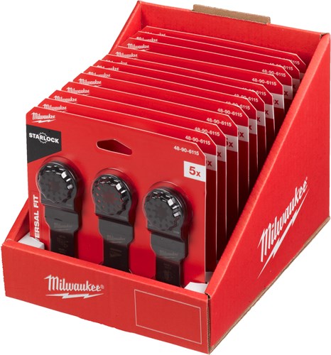 Load image into Gallery viewer, Milwaukee accessoires omt starlock | hout metaal bladenset | 5-delig - 48906115
