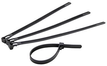 Kopp 1045960 - kabelbinder 200x7,6mm zwart hersluitbaar 50st | 1 stuks
