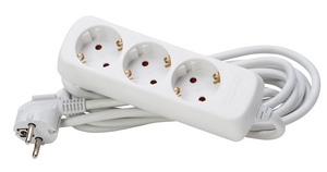 Kopp 1045929 - snoer 3vra 3x1,5mm5mt wit | 5 stuks