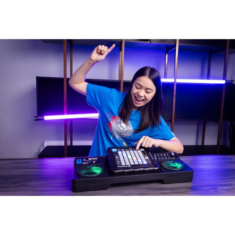 Load image into Gallery viewer, Idance dj mixer set remix dj2 + licht en geluid
