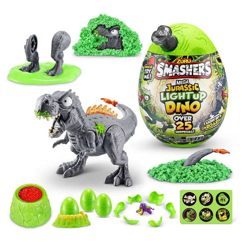 Load image into Gallery viewer, Zuru smashers mega jurassic light-up dino
