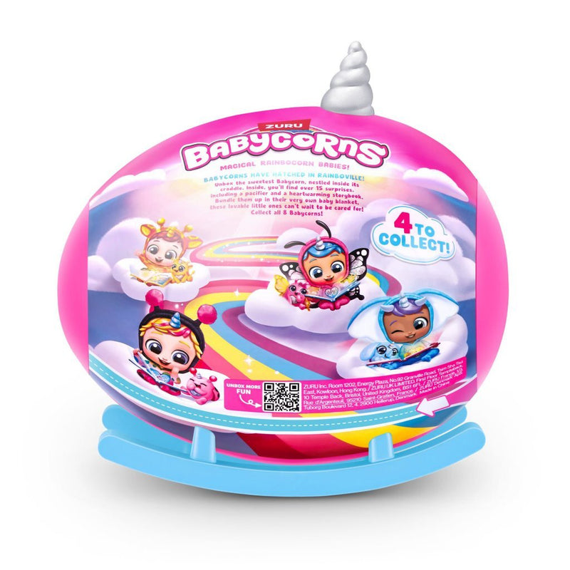 Load image into Gallery viewer, Zuru babycorn rainbocorn baby knuffel
