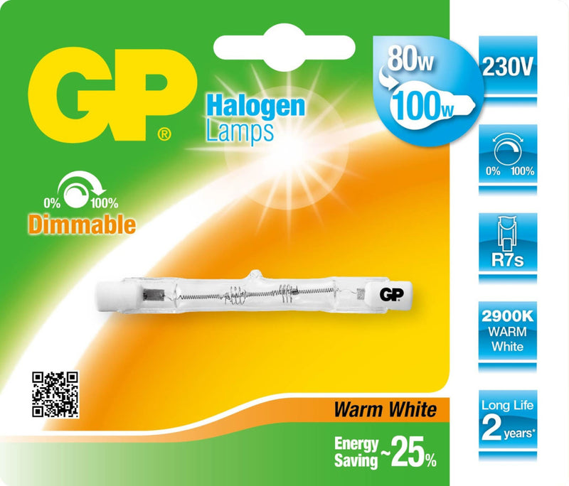 Load image into Gallery viewer, Gp lighting gp halo lin. es 78mm 80w r7s

