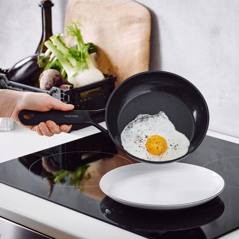 Load image into Gallery viewer, Greenpan smartshape braadpan 20 cm zwart
