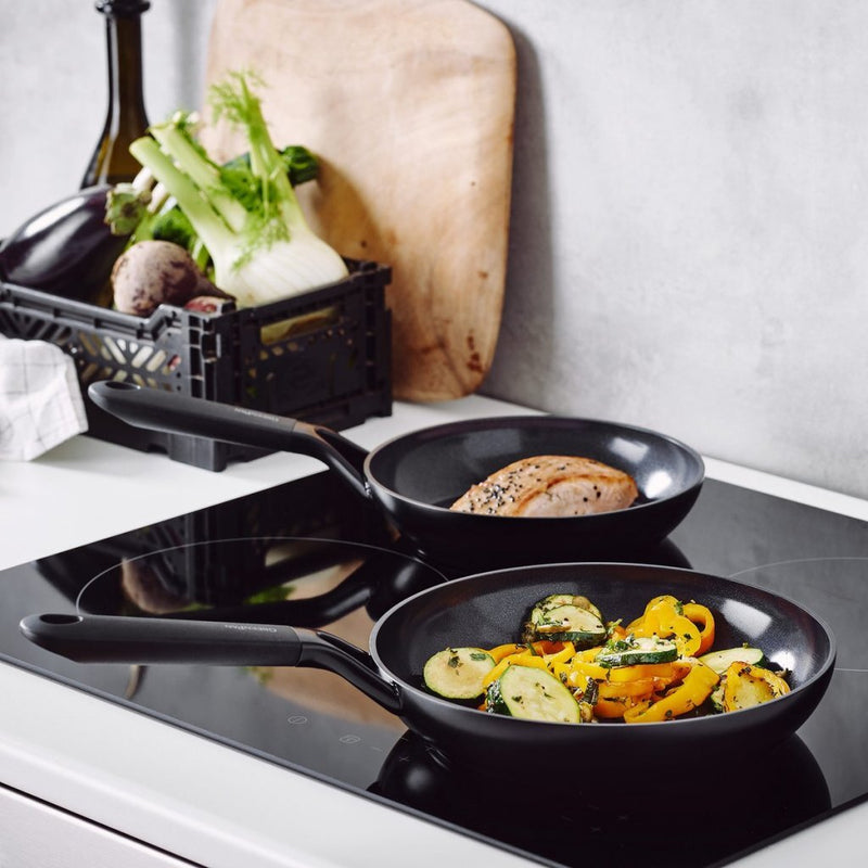 Load image into Gallery viewer, Greenpan smartshape braadpan 24 cm zwart
