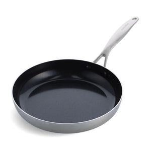 Greenpan geneva koekenpan 28 cm rvs zwart