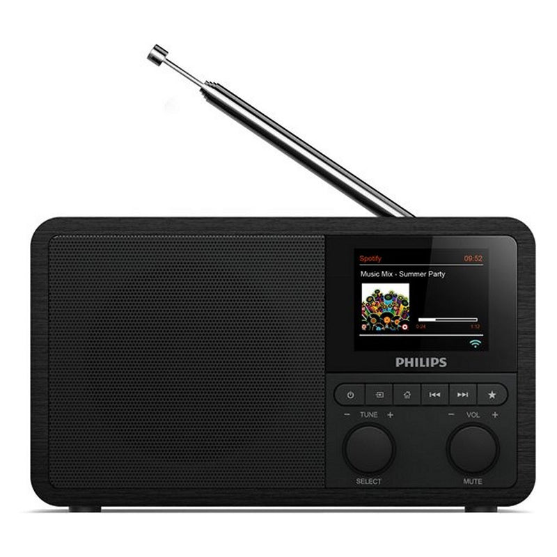 Load image into Gallery viewer, Philips tapr802 12 dab+ internetradio zwart
