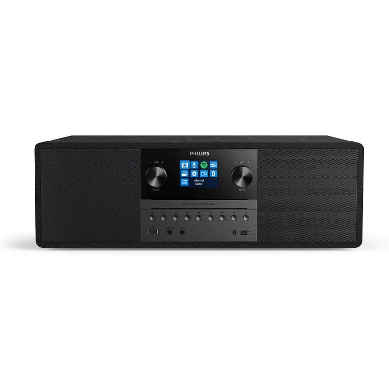 Load image into Gallery viewer, Philips tam6805 10 microsysteem zwart hout
