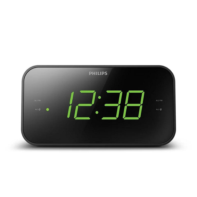 Load image into Gallery viewer, Philips tar3306 12 klokradio zwart
