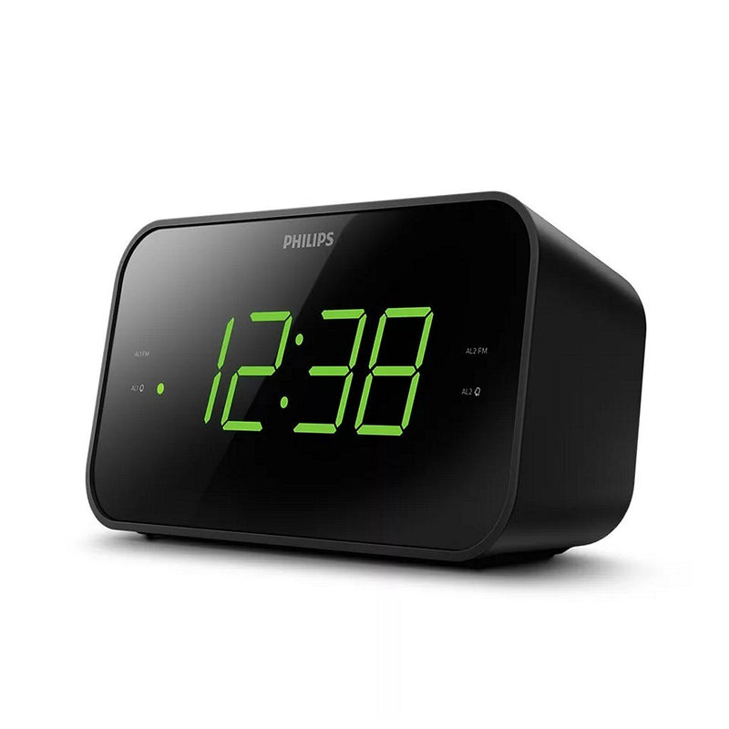 Load image into Gallery viewer, Philips tar3306 12 klokradio zwart
